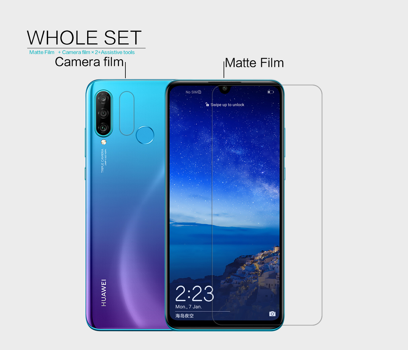 NILLKIN-Matte-Anti-scratch-Screen-Protector--Phone-Camera-Lens-Protective-Film-for-Huawei-P30-Lite---1475648-4